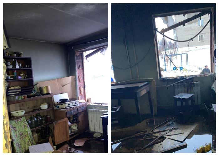Фото Мужчину госпитализировали после взрыва газа в доме под Новосибирском 2